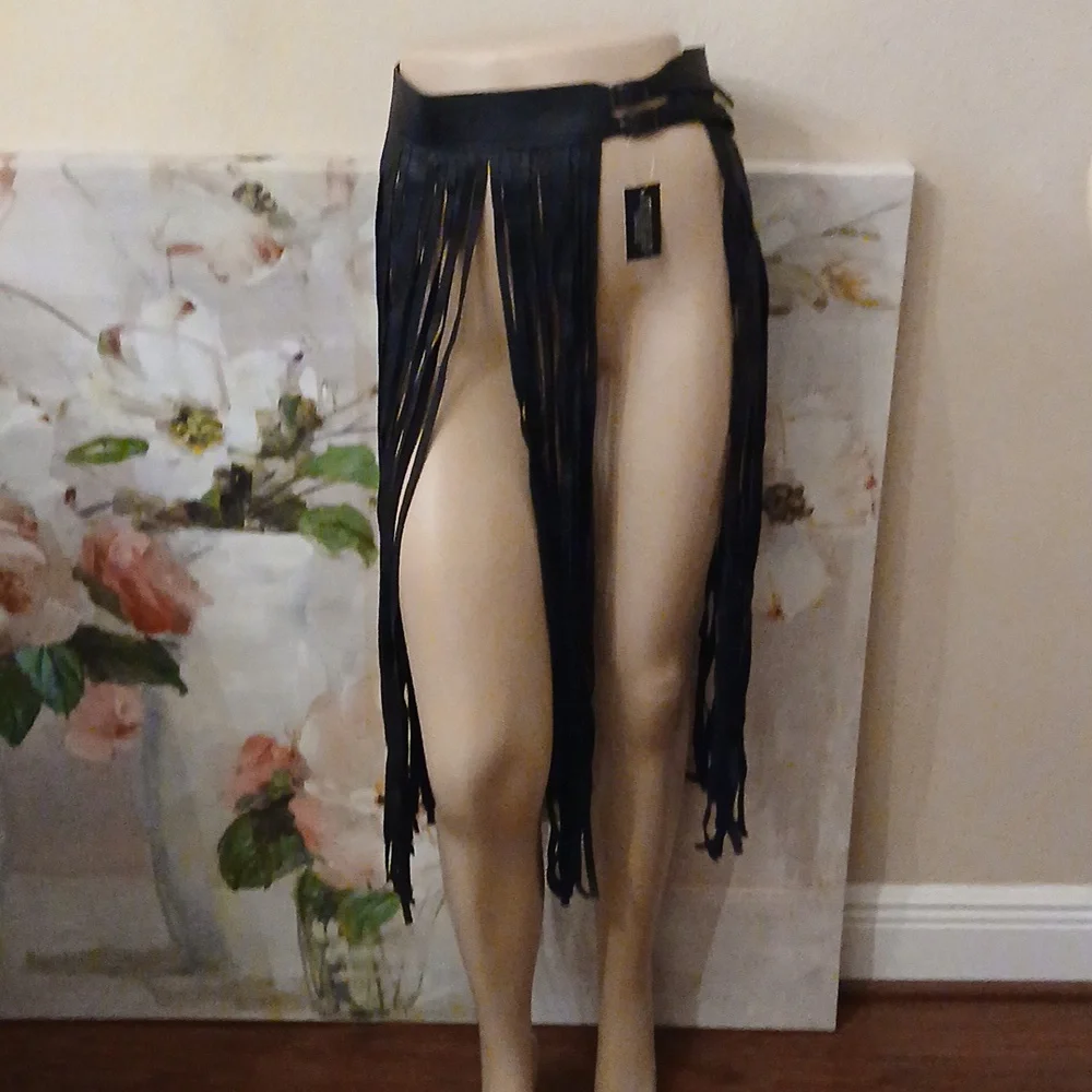 Long Fringe Belt